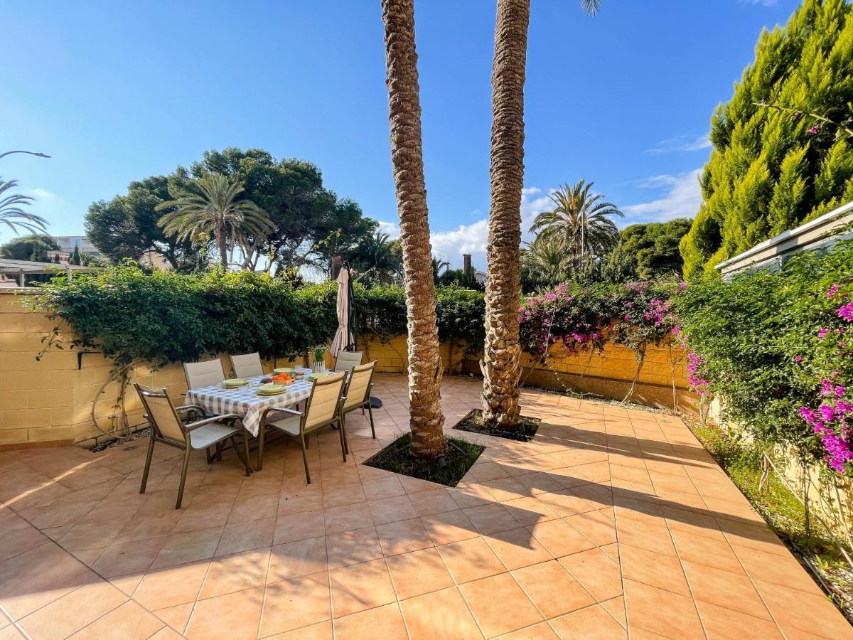 Apartamento Con Gran Patio A 1 Min De La Playa El Campello Bagian luar foto